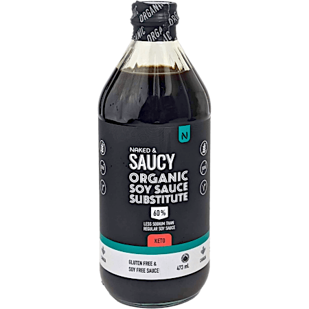 Organic Gluten-Free Low Sodium Sauce - Soy Sauce Substitute